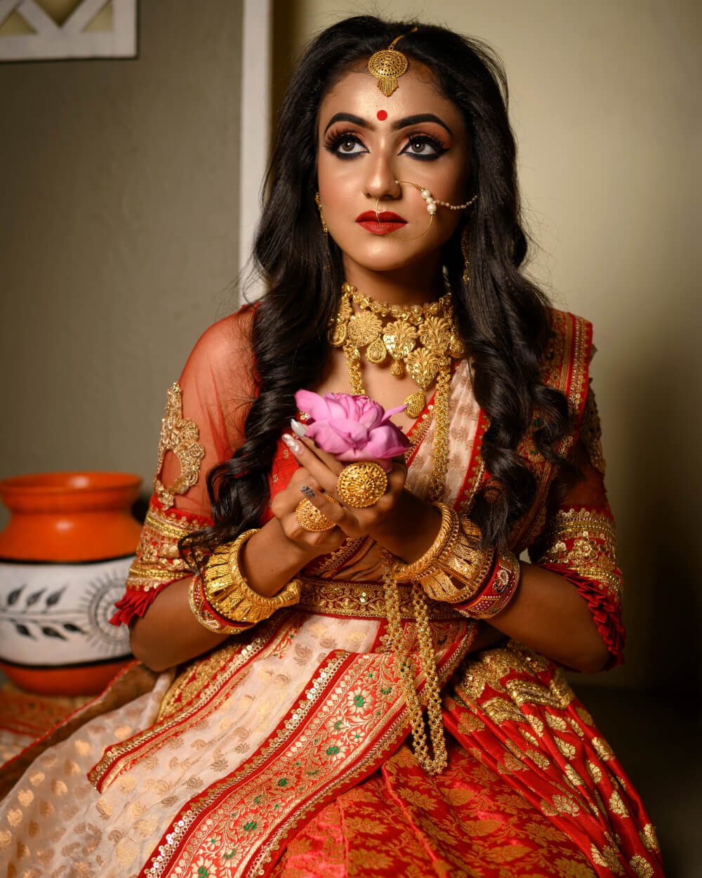 Bengali Bridal Saree - Image 3